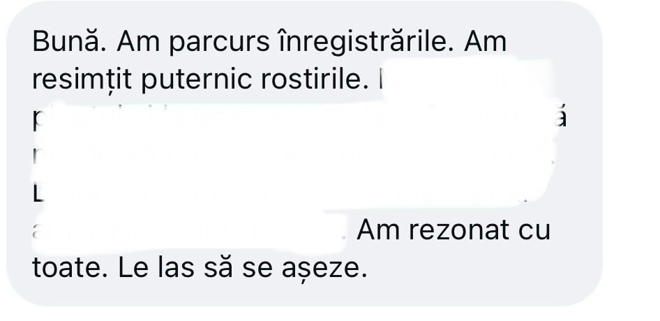 Mărturie WhatsApp