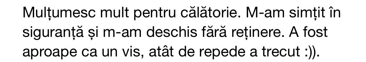 Mărturie WhatsApp