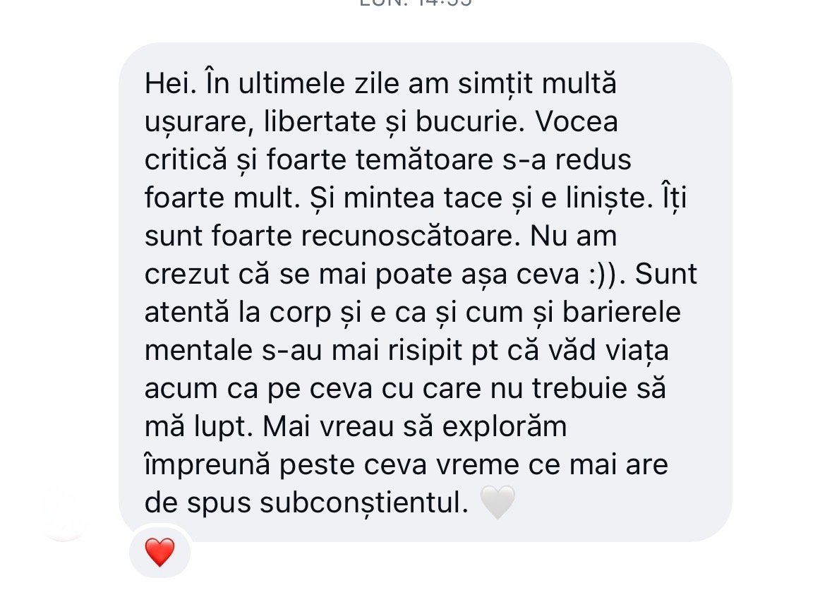 Mărturie WhatsApp