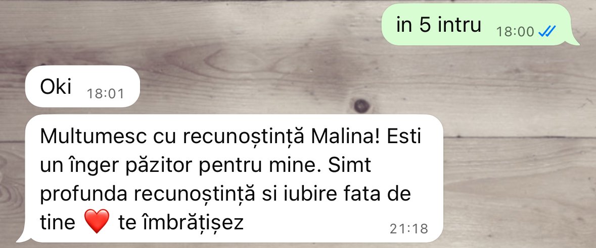 Mărturie WhatsApp