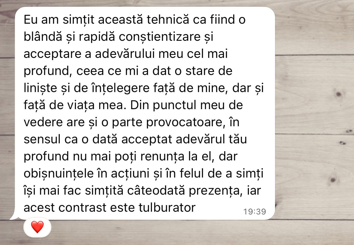 Mărturie WhatsApp
