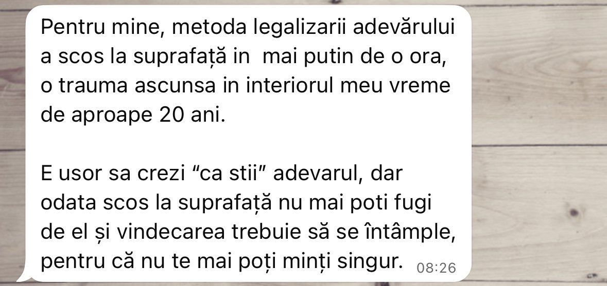 Mărturie WhatsApp
